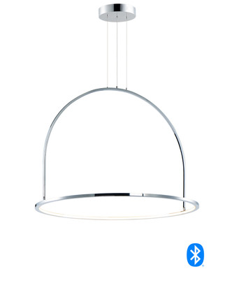 ET2 - E23328-PC - LED Pendant - Halo - Polished Chrome