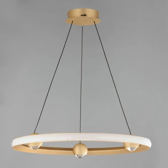 Nodes LED Pendant (E23512-GLD)