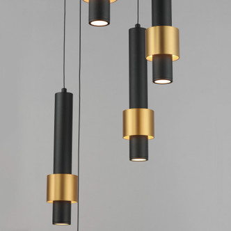 Reveal LED Pendant (E24757-BKGLD)