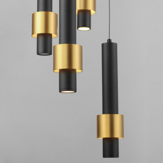 Reveal LED Pendant (E24757-BKGLD)