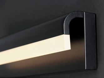 Waterfall LED Bath Vanity (E24848-90BK)