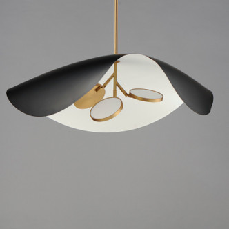 Carmen LED Pendant (E24968-WTBKGLD)