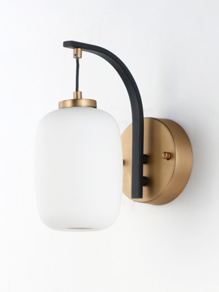 Soji LED Wall Sconce (E25061-92BKGLD)