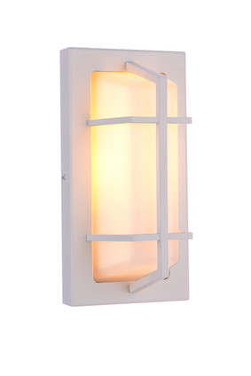 Bulkhead Rectangular One Light Outdoor Bulkhead (ZA6102-TW)