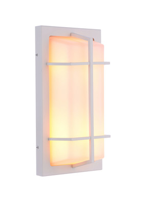 Bulkhead Rectangular Two Light Outdoor Bulkhead (ZA6112-TW)