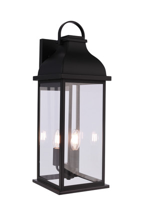 Craftmade - ZA7224-MN - Three Light Outdoor Wall Lantern - Bent Tree - Midnight