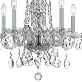 Traditional Crystal Five Light Mini Chandelier (1061-CH-CL-MWP)