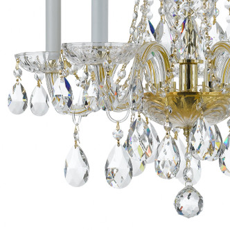 Traditional Crystal Five Light Mini Chandelier (1061-PB-CL-MWP)