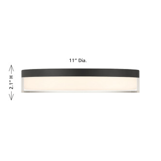 Clarion LED Flush Mount (6-4444-11-BK)