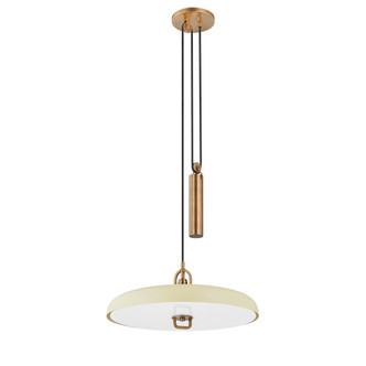 Troy Lighting - F1618-PBR/SSD - LED Pendant - Plummet - Patina Brass
