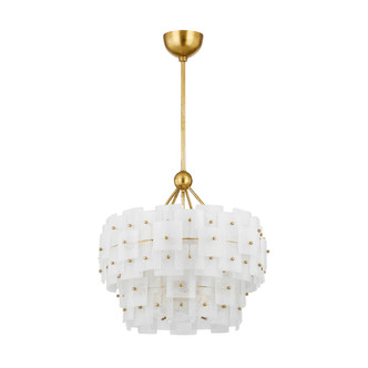Troy Lighting - F2124-VGL - Six Light Chandelier - Jacik - Vintage Gold Leaf