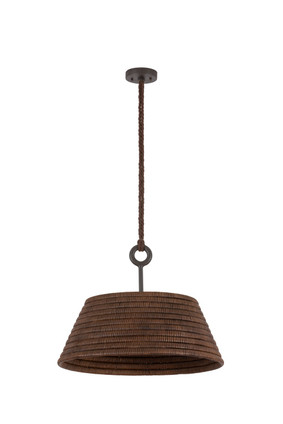 Troy Lighting - F2824-TBZH - One Light Pendant - Sequoia - Textured Bronze W/ Hl