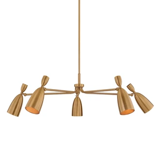Spade LED Chandelier (F4050-PBR)