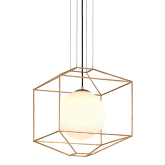 Troy Lighting - F5214-GL - One Light Chandelier - Silhouette - Gold Leaf