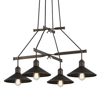 Troy Lighting - F5427-VBZ - Four Light Chandelier - Mccoy - Vintage Bronze