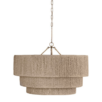 Reza One Light Chandelier (F5934-PBR)