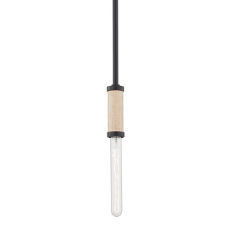 Troy Lighting - F6701-SBK - One Light Pendant - Cruiz - Soft Black