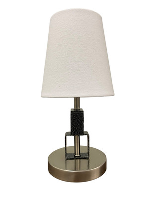 House of Troy - B208-SN/SS - One Light Accent Lamp - Bryson - Satin Nickel/Supreme Silver