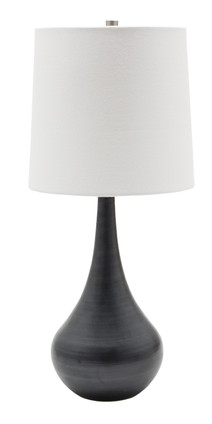 House of Troy - GS180-BM - One Light Table Lamp - Scatchard - Black Matte