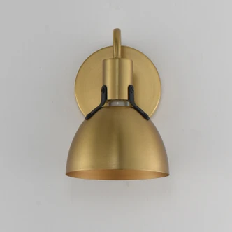 Dusk One Light Wall Sconce (12341SBR)