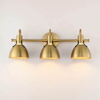Dusk Three Light Wall Sconce (12343SBR)