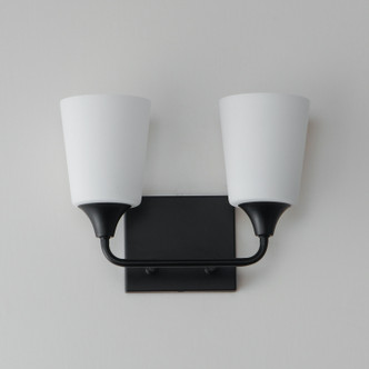 Hudson Two Light Bath Vanity (12882SWBK)