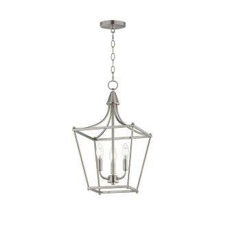 Maxim - 25313SN - Three Light Pendant - Clifton - Satin Nickel