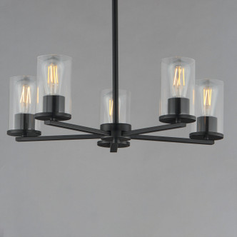 Lateral Five Light Chandelier (10286CLBK)