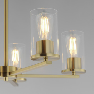 Lateral Five Light Chandelier (10286CLSBR)