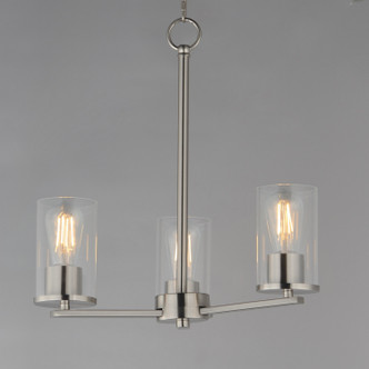 Lateral Three Light Chandelier (10287CLSN)