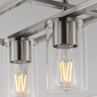 Lateral Four Light Linear Pendant (10288CLSN)