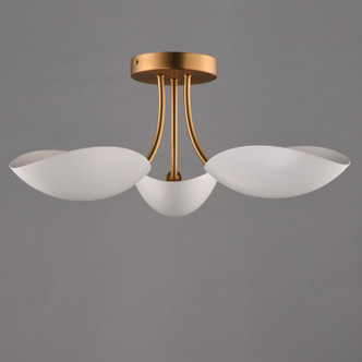 Maris Three Light Semi Flush Mount (10823WTNAB)