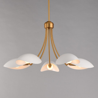 Maris Five Light Chandelier (10825WTNAB)