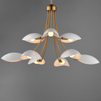 Maris Nine Light Chandelier (10829WTNAB)
