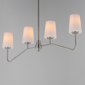 Durham Four Light Linear Chandelier (12697WTSN)