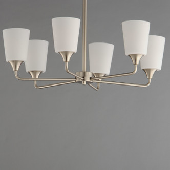 Hudson Six Light Chandelier (12876SWSN)