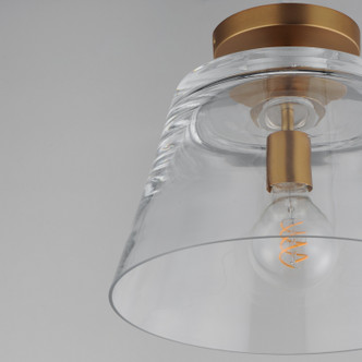 Hudson One Light Pendant (12880CLNAB)