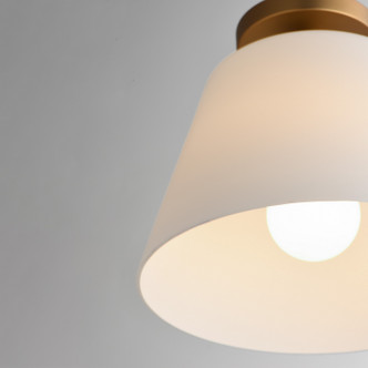 Hudson One Light Semi-Flush Mount/Pendant (12880SWNAB)