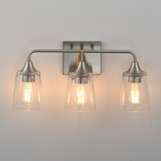 Hudson Three Light Bath Vanity (12883CLSN)