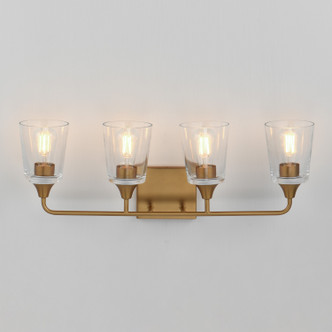 Hudson Four Light Bath Vanity (12884CLNAB)