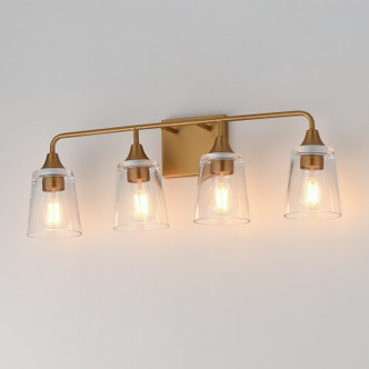 Hudson Four Light Bath Vanity (12884CLNAB)