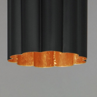 Primrose One Light Pendant (18054BKGL)