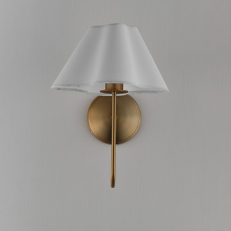 Saxon One Light Wall Sconce (18100WTNAB)