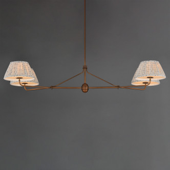 Dunbridge Four Light Chandelier (18414BWWBR)