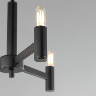 Emana Three Light Chandelier (21363BK)