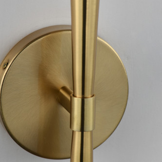 Rome Two Light Wall Sconce (24620SBR)
