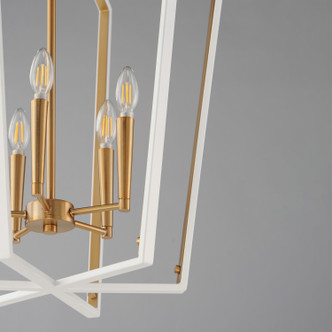 Melrose Five Light Pendant (28615WTNAB)