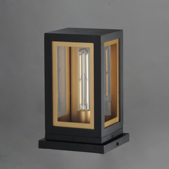 Neoclass One Light Deck Lantern (30050CLBKGLD)