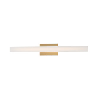 Maxim - 59103CLFTNAB - LED Vanity - Vogue - Natural Aged Brass