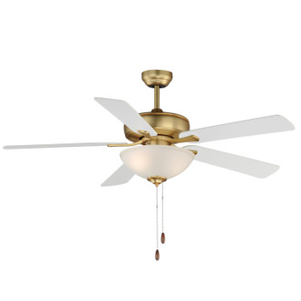 Maxim - 88936SWNAB - 52 Ceiling Fan - Super-Max - Natural Aged Brass